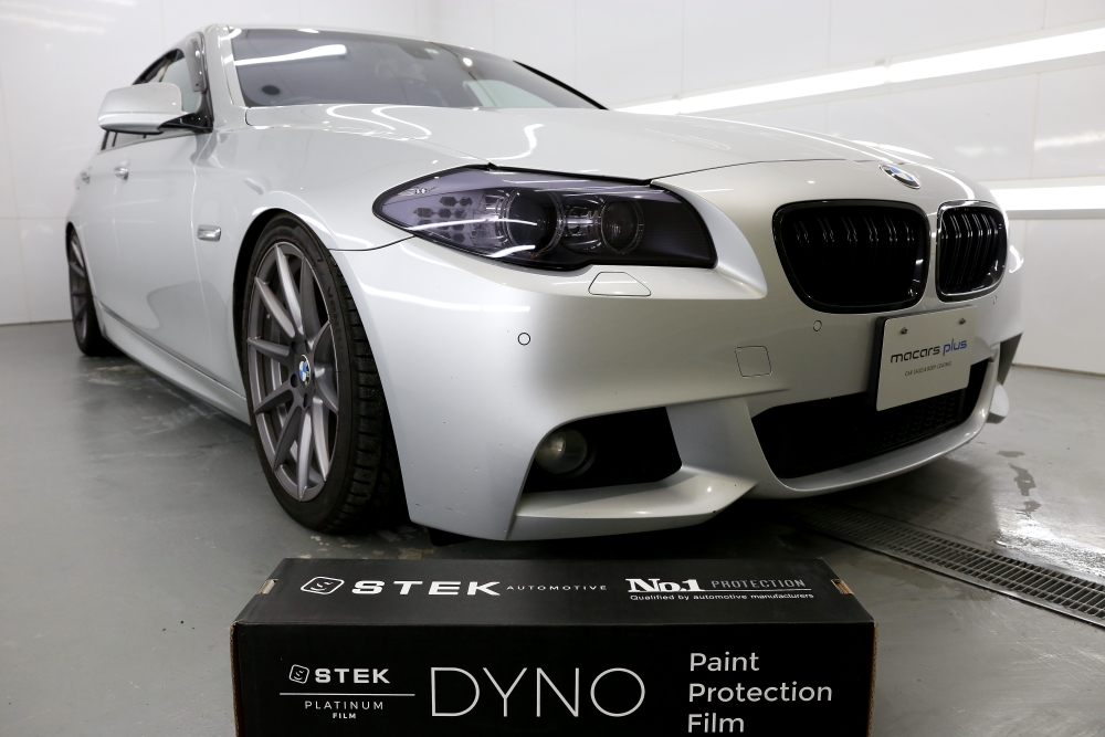 BMW F10/528 ＆ STEK DYNOshade ヘッドライトプロテクションフィルム